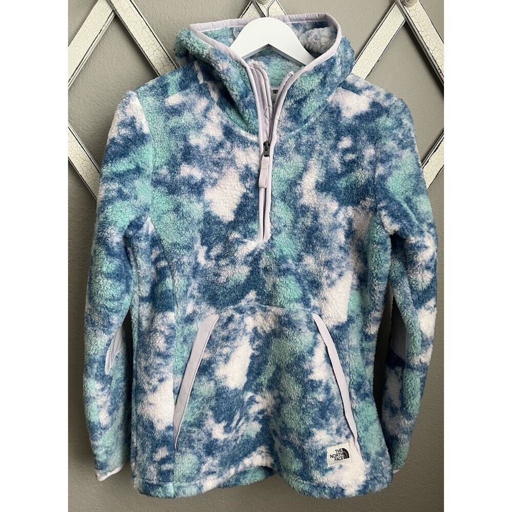 The North Face Campshire Women’s S Soft Fleece Pullover Hoodie Jacket Patterned